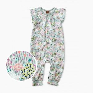 Tea Collection Wandoo Smocked Romper (9-12 mo)